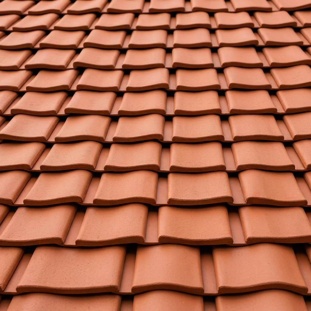 Tuiles béton lichens — résultat après intervention Rénov'Toit