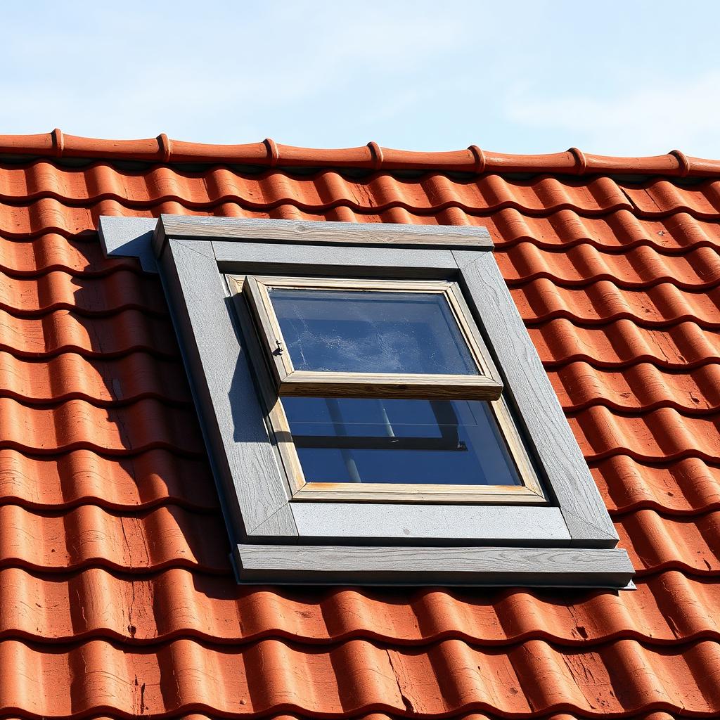 Remplacement Velux ancien — état avant intervention